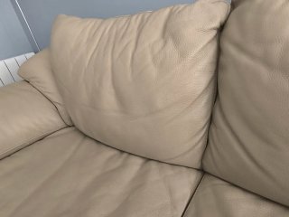 Sofá Natuzzi Piel Beige