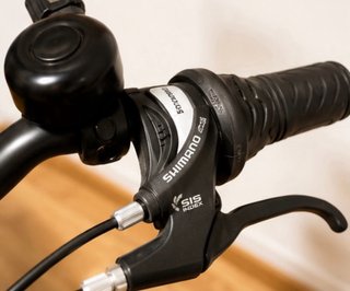 Bicicleta Plegable Amarilla