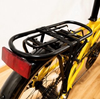 Bicicleta Plegable Amarilla