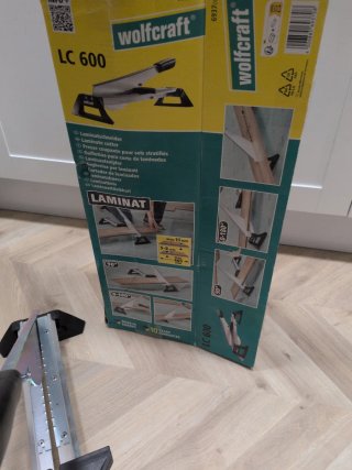 Guillotina para laminado Wolfcraft LC 600