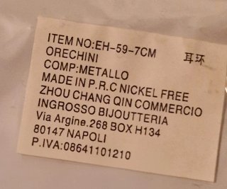 Orecchini a cerchio donna