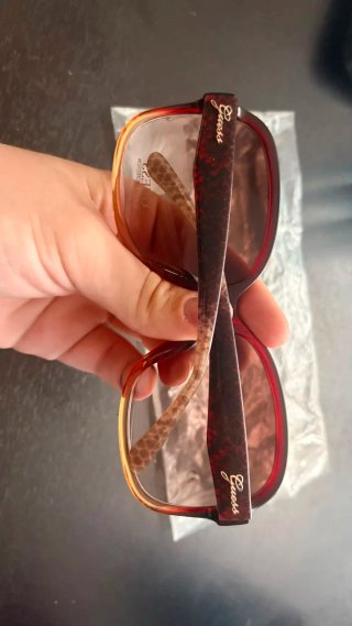 Occhiali da sole Guess marroni