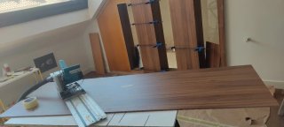 Escalera de madera