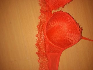 Sujetador encaje rojo 85B