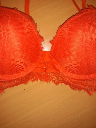 Sujetador encaje rojo 85B