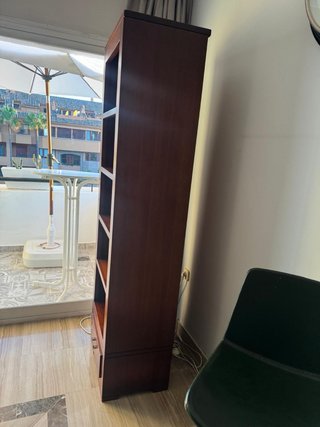 Librería madera cerezo maciza 197cm