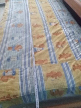 Cama nido 90cm con cajones y colchones, sábanas