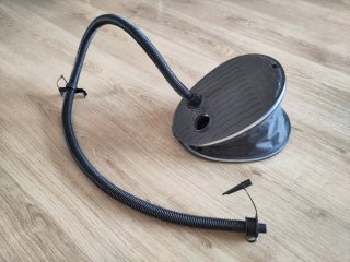 Inflador de pie para colchón/bote