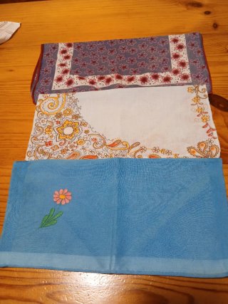 Lote Pañuelos Mujer Diseños Variados