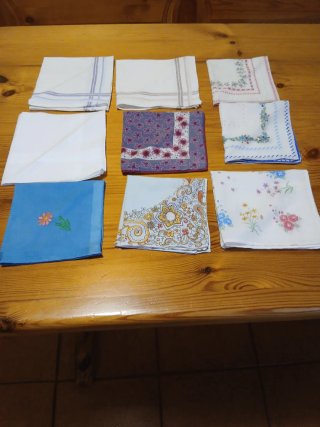 Lote Pañuelos Mujer Diseños Variados