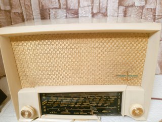 Radio antigua válvulas baquelita Vintage época