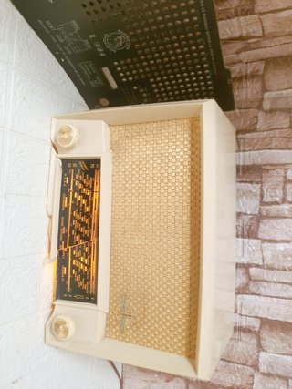 Radio antigua válvulas baquelita Vintage época