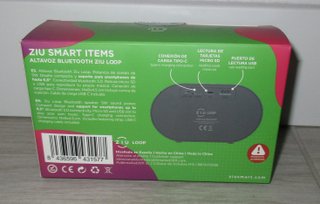 Altavoz Bluetooth Ziu Loop con Lector Micro SD
