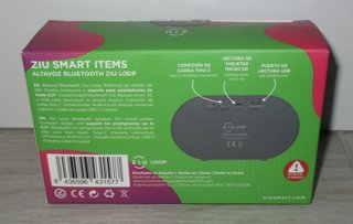 Altavoz Bluetooth Ziu Loop con Lector Micro SD