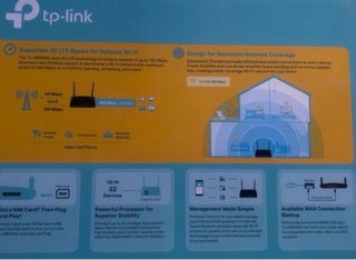 Router TP-Link 4G LTE TL-MR6400