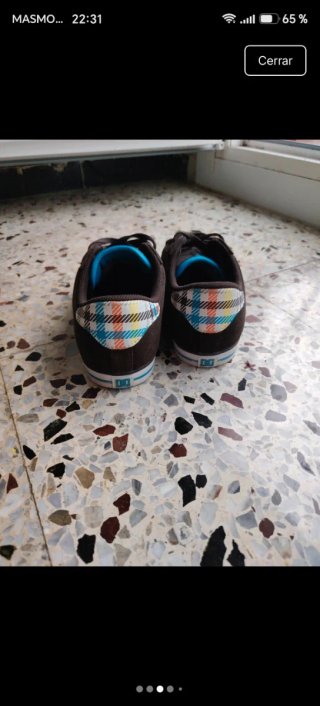 Zapatillas DC Shoes Negras y Azules