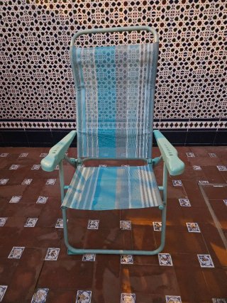 Silla de playa plegable