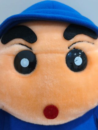 Mochila Shin Chan Azul y Rojo