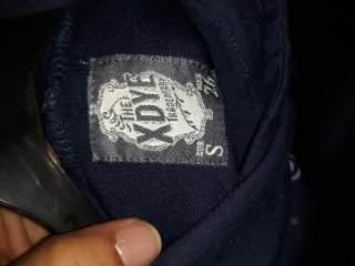 Sudadera Azul Talla XS con Estampado