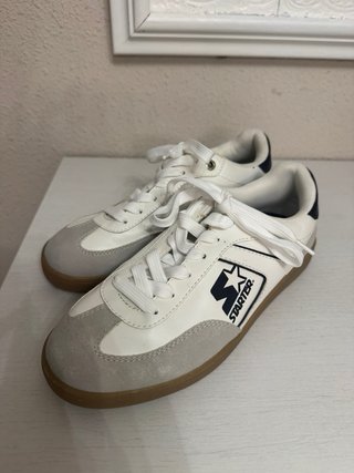 Zapatillas deportivas Stradivarius blancas y grise