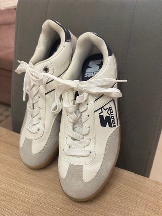 Zapatillas deportivas Stradivarius blancas y grise