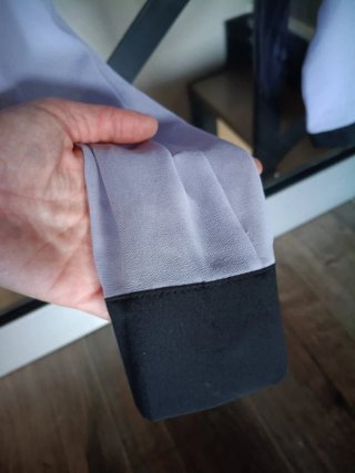 Blusa Mixer viola taglia unica