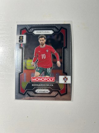 Carta Fútbol Bernardo Silva Portugal Monopoly