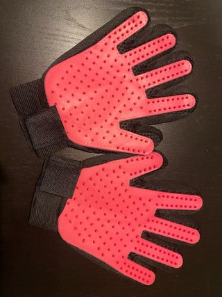 Guantes Quita Pelo Mascotas Rosa