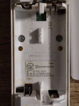 Mando Wii para piezas