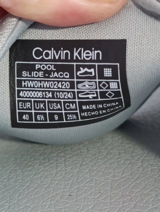 Chanclas Calvin Klein Mujer T.40 Nuevas