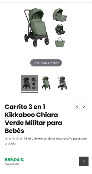 Carrito de bebé Kikka Boo