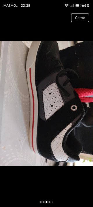 Deportivas DC Negras y Blancas
