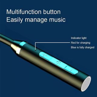 Auriculares Bluetooth Deportivos Magnéticos Negros