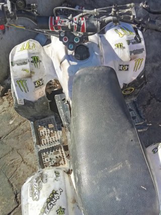 Moto de campo estilo motocross