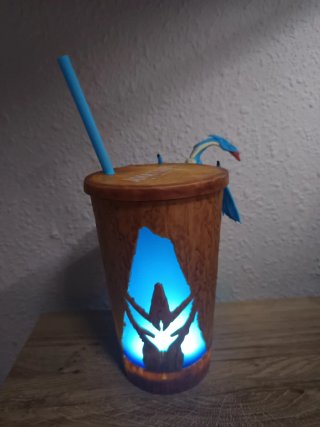 Vaso Avatar Fuego y ceniza
