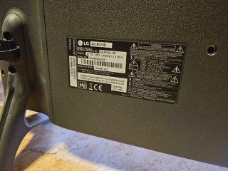 Televisor LG Negro