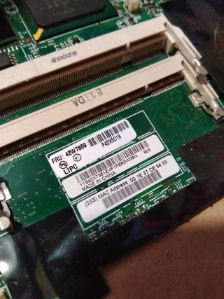 Placa Base Lenovo Portátil
