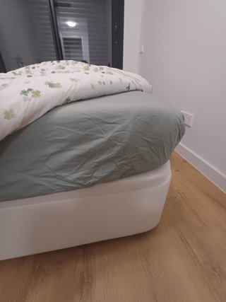 Canapé tapizado, Bomstad blanco  150 cm x 190 cm