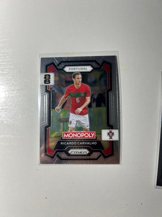 Carta Fútbol Ricardo Carvalho Portugal