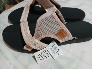 Sandalias Rosas Malla Mujer Talla 45
