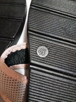 Sandalias Rosas Malla Mujer Talla 45