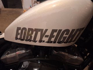 Harley-Davidson Moto Cruiser Negra   bien cuidada