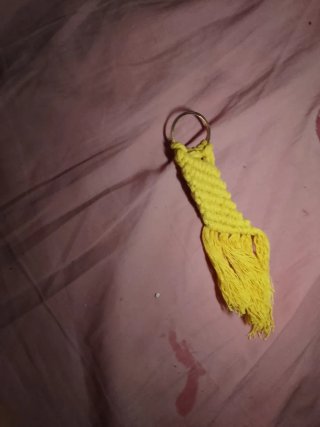 Llavero macramé