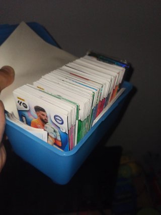 Cromos de fútbol repetidos