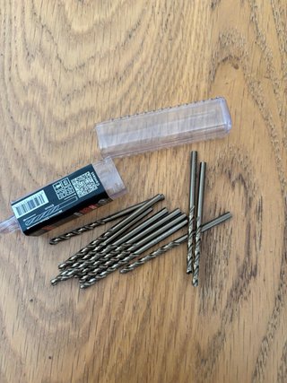 Lote Brocas HSS COBALT 4.0mm