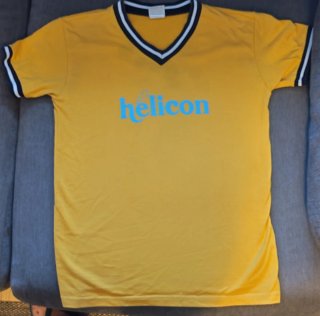 Camiseta amarilla Hélicon talla 10