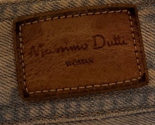 Falda vaquera Massimo Dutti azul