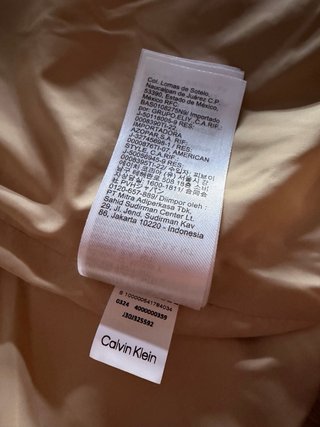 Chaqueta Calvin Klein Beige
