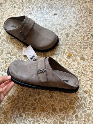 Zuecos STWD Beige/Gris Talla 46