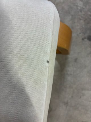 Butaca POANG Ikea con reposapiés